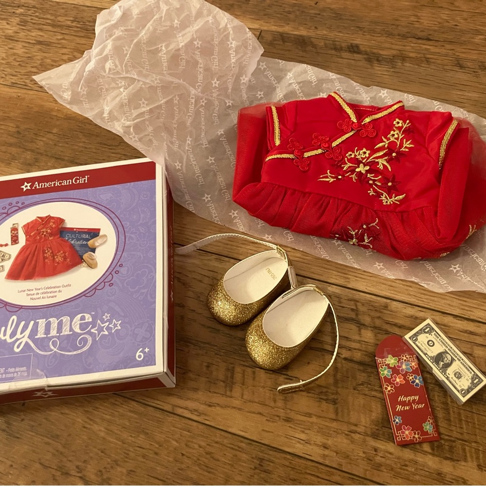 NEW American Girl Lunar New Year Celebration outfit for 18” dolls